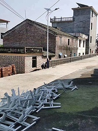 福建永安：230盏led太阳能路灯照亮居民回家路